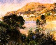 Pierre Renoir The Esterel Mountains Spain oil painting artist